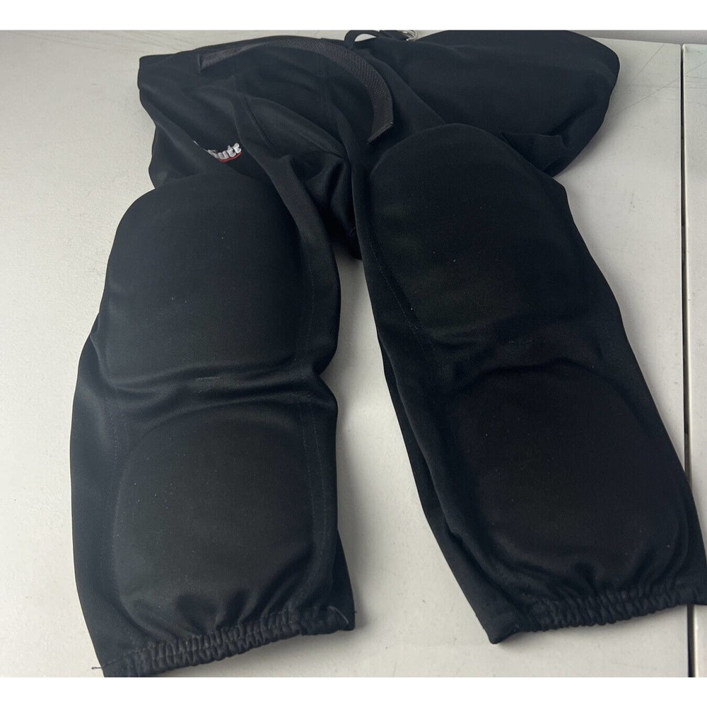 Schutt Men's 7 Pad Integrated Football Pants Pads 96000306E Black Sz L Practice